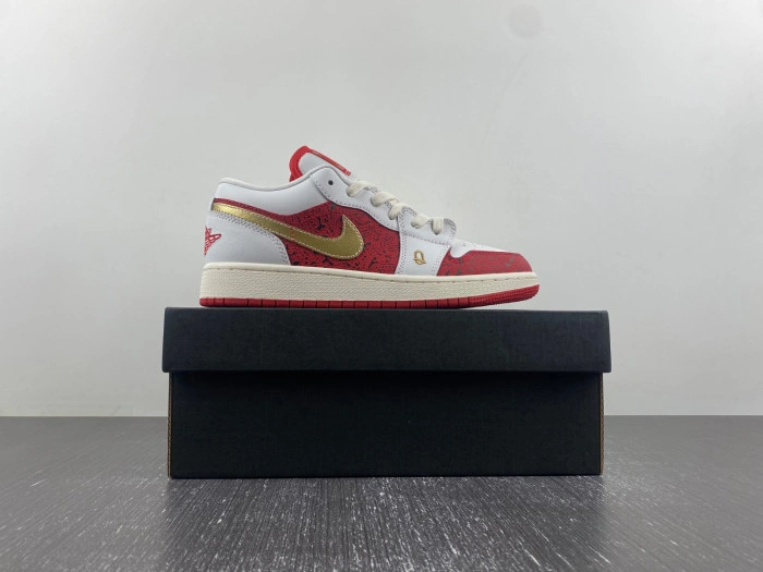 Jordan 1 Low Spades   DJ5186-100