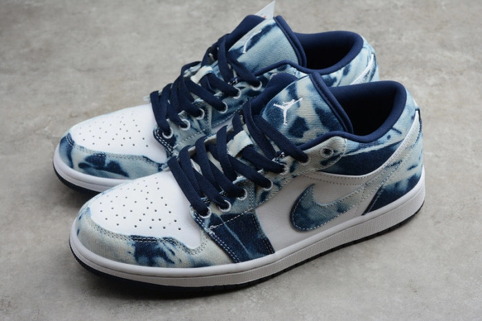 Jordan 1 Low Washed Denim CZ8455-100