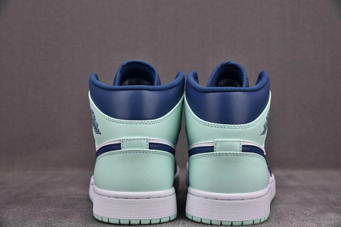Jordan 1 Mid Blue Mint 554725-413
