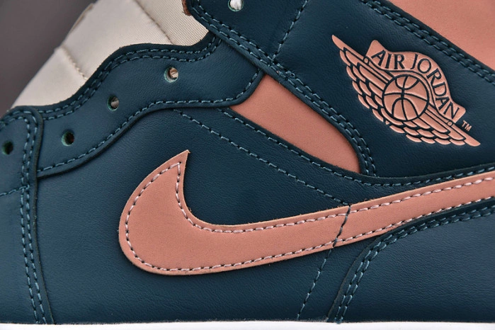 Jordan 1 Mid Dark Teal Green (W)  BQ6472-308