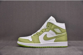 Jordan 1 Mid Green Python (W)  DV2959-113