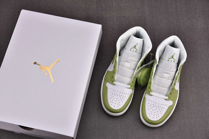 Jordan 1 Mid Green Python (W)  DV2959-113