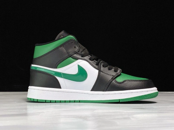Jordan 1 Mid Green Toe 554724-067