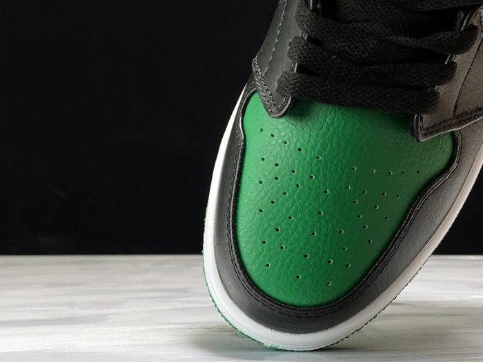 Jordan 1 Mid Green Toe 554724-067
