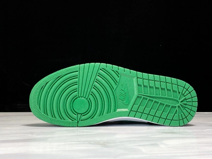 Jordan 1 Mid Green Toe 554724-067