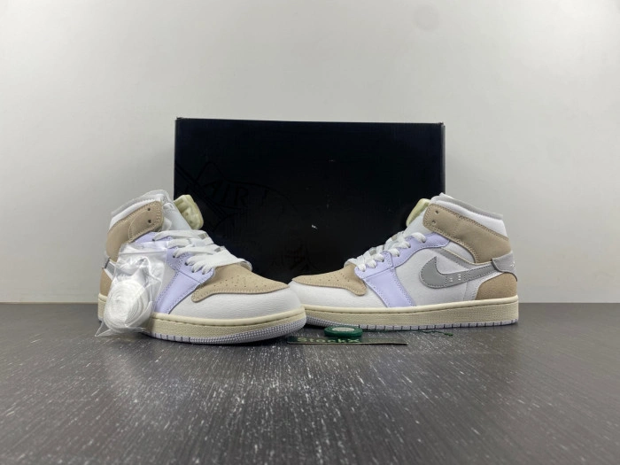 Jordan 1 Mid SE Craft Tech Grey   DM9652-120