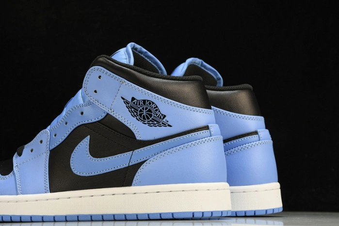 Jordan 1 Mid University Blue Black   DQ8426-401