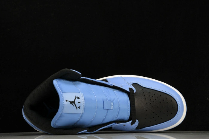 Jordan 1 Mid University Blue Black   DQ8426-401