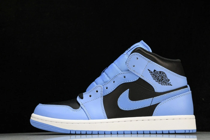 Jordan 1 Mid University Blue Black   DQ8426-401