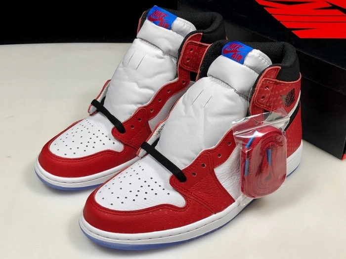 Jordan 1 Retro HIGH OG (Toddler) 'Spiderman' - AQ2665-602