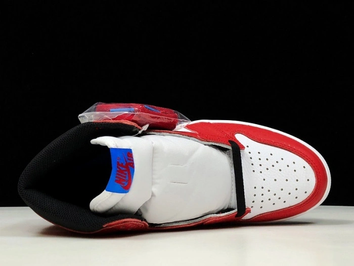 Jordan 1 Retro HIGH OG (Toddler) 'Spiderman' - AQ2665-602