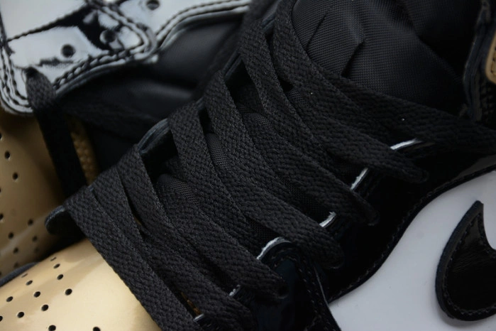 Jordan 1 Retro High NRG Patent Gold Toe  861428-007