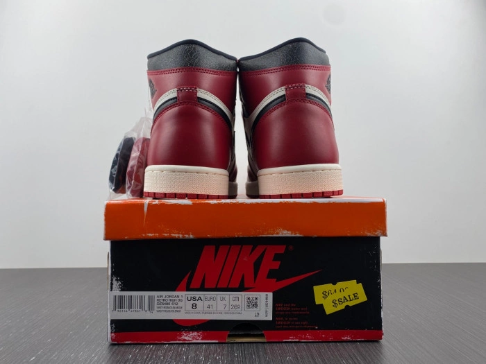Jordan 1 Retro High OG Chicago Lost and Found DZ5485-612