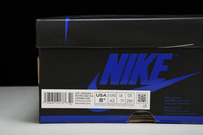 Jordan 1 Retro High OG Royal Reimagined     DZ5485-042