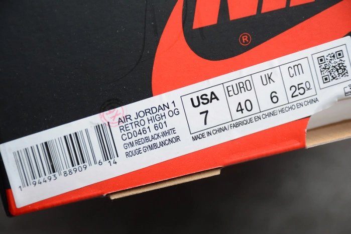 Jordan 1 Retro High Satin Black Toe (W) CD0461-016
