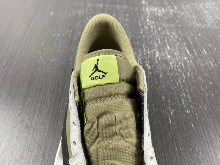 Jordan 1 Retro Low Golf Travis Scott Neutral Olive