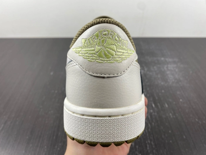 Jordan 1 Retro Low Golf Travis Scott Neutral Olive