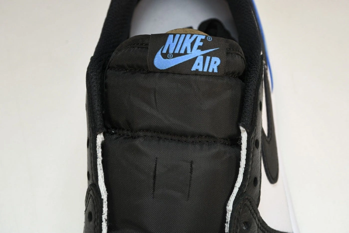 Jordan 1 Retro Low OG Black Dark Powder Blue    CZ0790-104