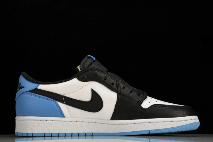 Jordan 1 Retro Low OG Black Dark Powder Blue    CZ0790-104