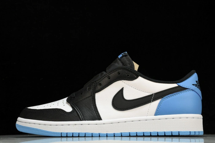 Jordan 1 Retro Low OG Black Dark Powder Blue    CZ0790-104