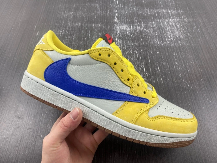 Jordan 1 Retro Low OG SP Travis Scott Canary