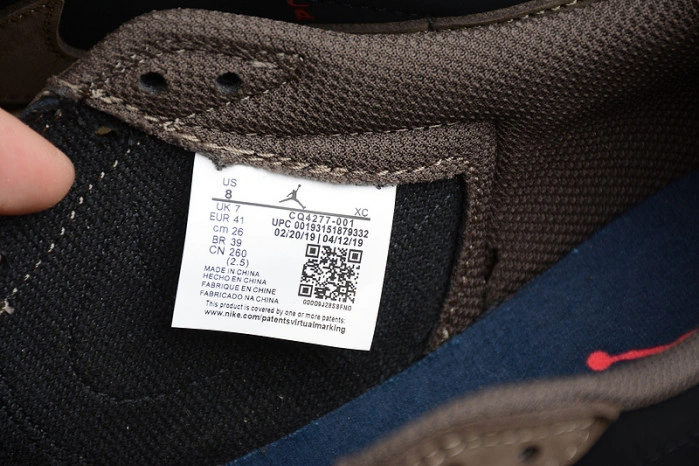 Jordan 1 Retro Low OG SP Travis Scott Mocha