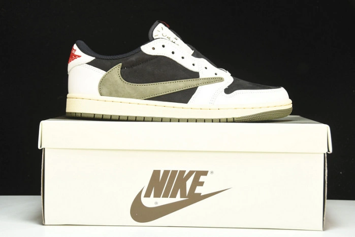 Jordan 1 Retro Low OG SP Travis Scott Olive