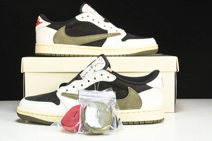 Jordan 1 Retro Low OG SP Travis Scott Olive