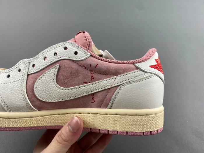 Jordan 1 Retro Low OG SP Travis Scott Pink   DM7866-600