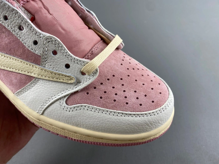 Jordan 1 Retro Low OG SP Travis Scott Pink   DM7866-600