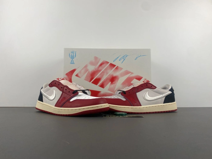 Jordan 1 Retro Low OG Trophy Room Rookie Card Home (Numbered)