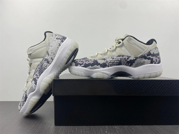 Jordan 11 Retro Low Snake Light Bone CD6847-002