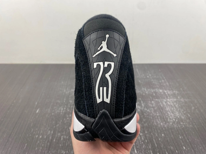 Jordan 14 Retro Black White   487471-016