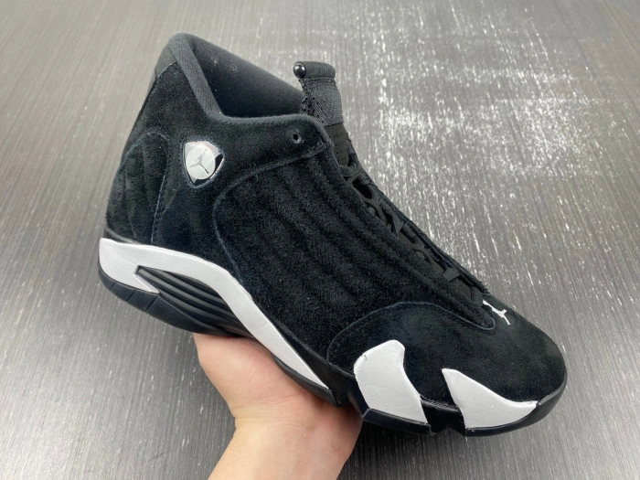 Jordan 14 Retro Black White   487471-016