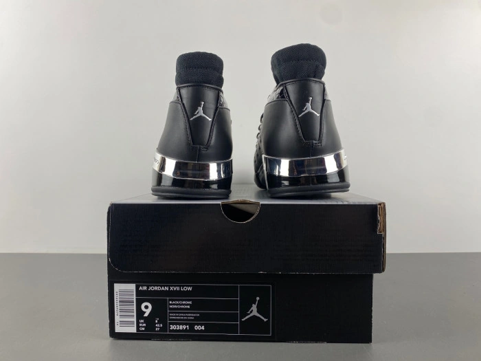 Jordan 17 Black Metallic Silver   303891-004