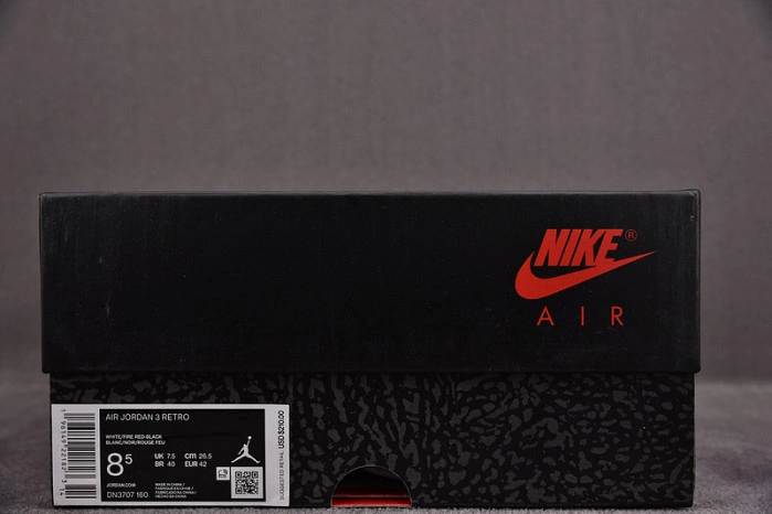 Jordan 3 Retro Fire Red (2022) DN3707-160