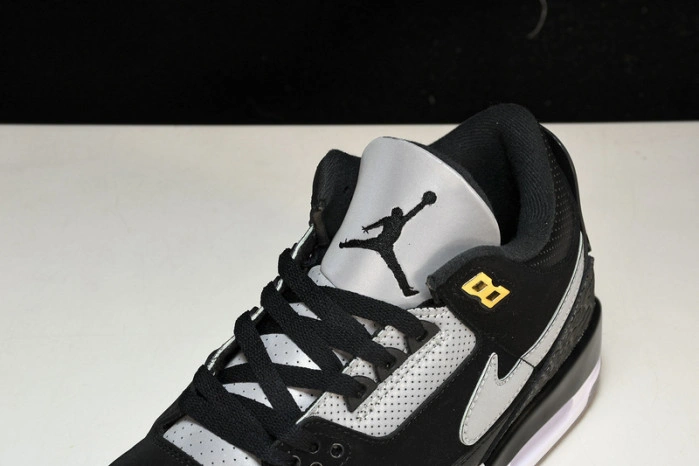 Jordan 3 Retro Tinker Black Cement Gold  CK4348-007
