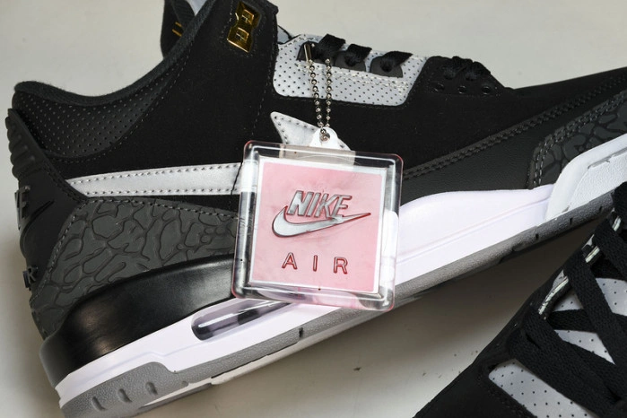 Jordan 3 Retro Tinker Black Cement Gold  CK4348-007