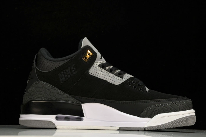 Jordan 3 Retro Tinker Black Cement Gold  CK4348-007