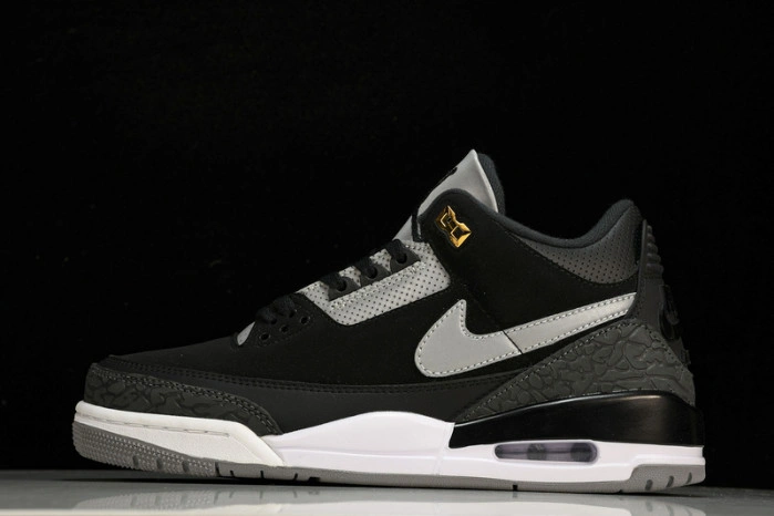 Jordan 3 Retro Tinker Black Cement Gold  CK4348-007