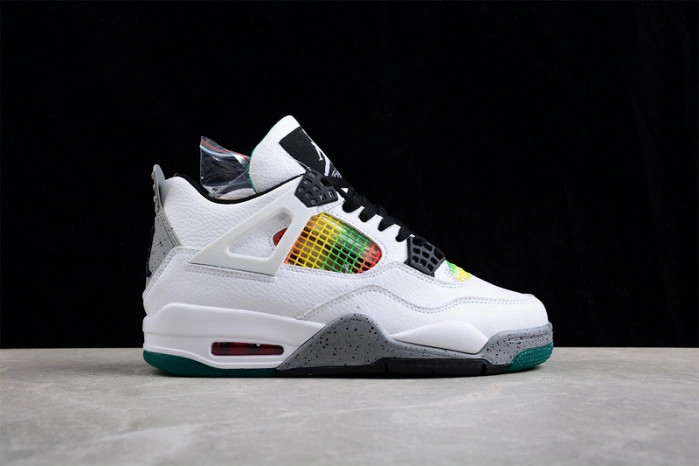 Jordan 4 Retro Lucid Green Rasta AQ9129-100