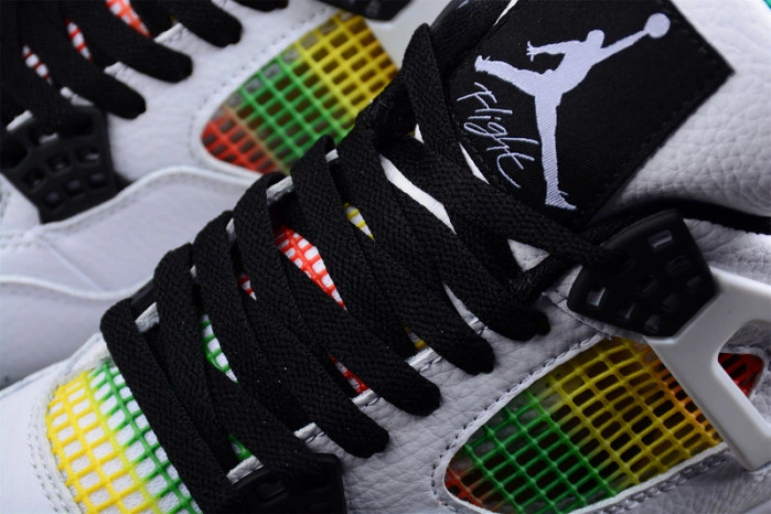 Jordan 4 Retro Lucid Green Rasta AQ9129-100