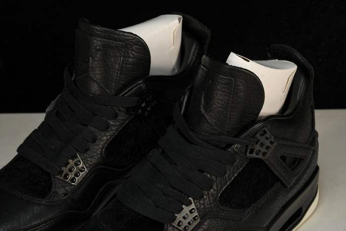 Jordan 4 Retro Pony Hair Black  819139-010