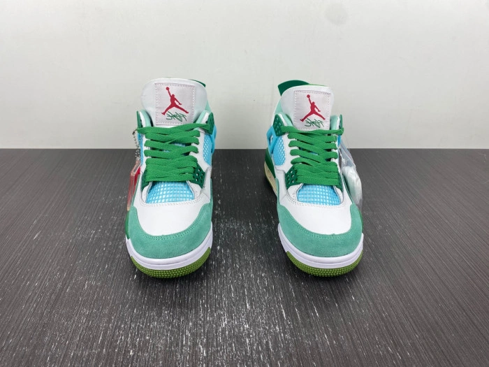 Jordan 4 Retro SB  White Grass Green (limited edition)   AJ4-KNCW