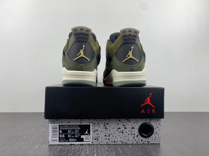 Jordan 4 Retro SE Craft Medium Olive     FB9927-200