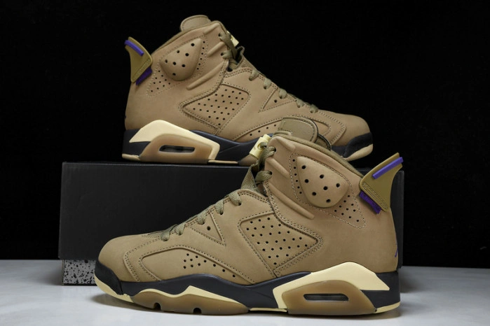 Jordan 6 Retro Gore-Tex Brown Kelp  FD1643-300