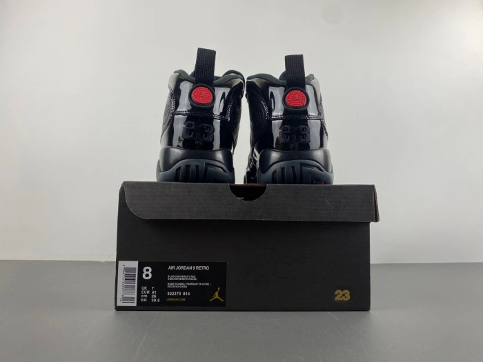 Jordan 9 Retro Bred Patent   302370-014