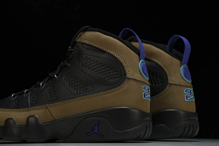 Jordan 9 Retro Light Olive Concord   CT8019-034