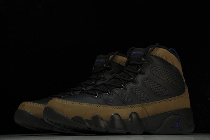 Jordan 9 Retro Light Olive Concord   CT8019-034