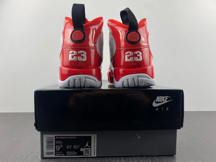 Jordan 9 Retro White Gym Red 302370-160